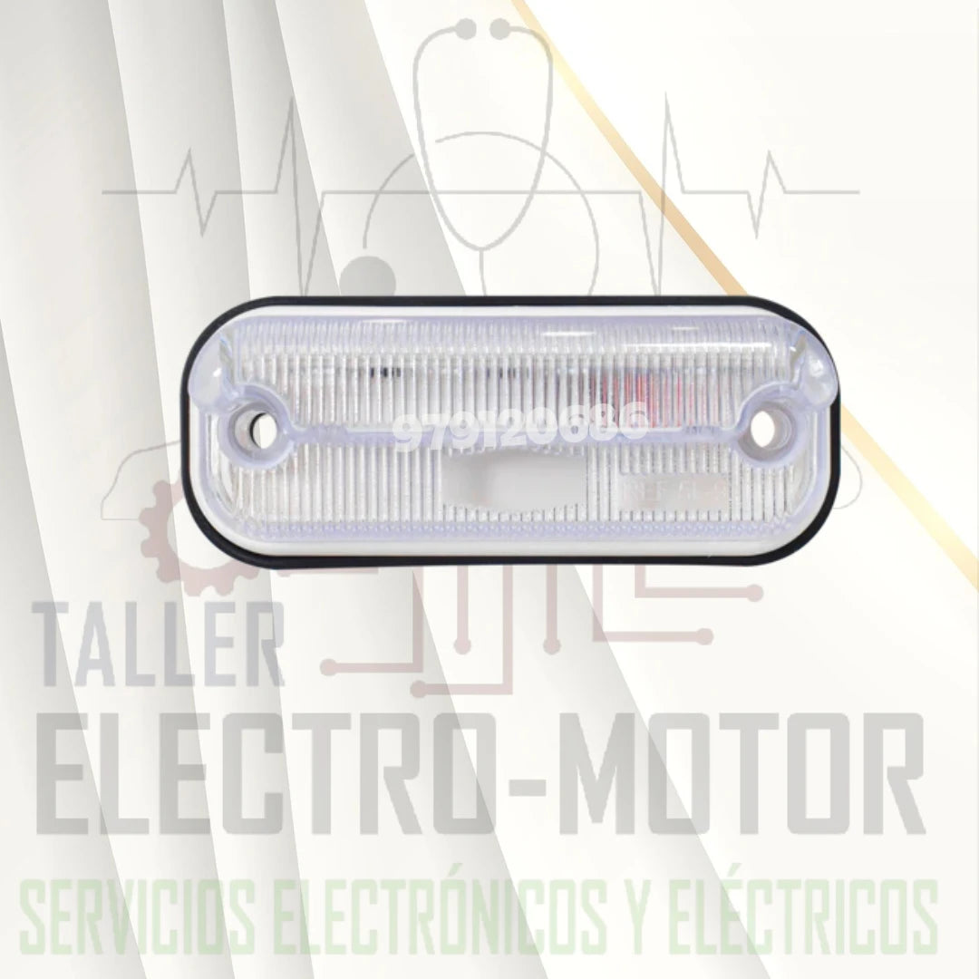 Luz de Placa 04 Led 12-24V Blanca