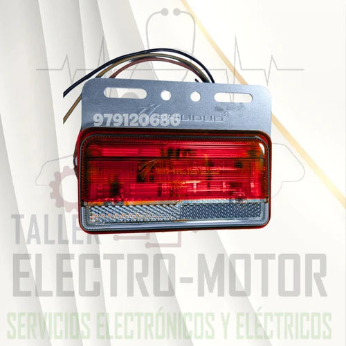 Faro Lateral Con Base Metal Shiliduo