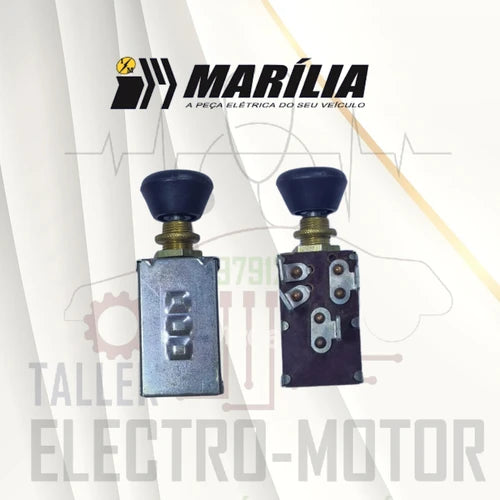 CHAPA DE LUZ DE 2 GOLPES UNIVERSAL MARILIA (IM11006)