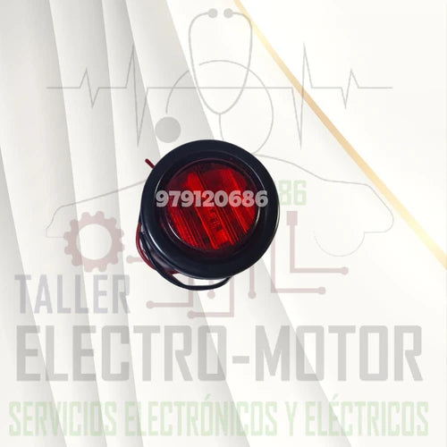 Faro Lateral Redondo Con Jebe Multipartes