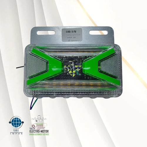 Faro Lateral Truck LED Modelo Copa 24V HB