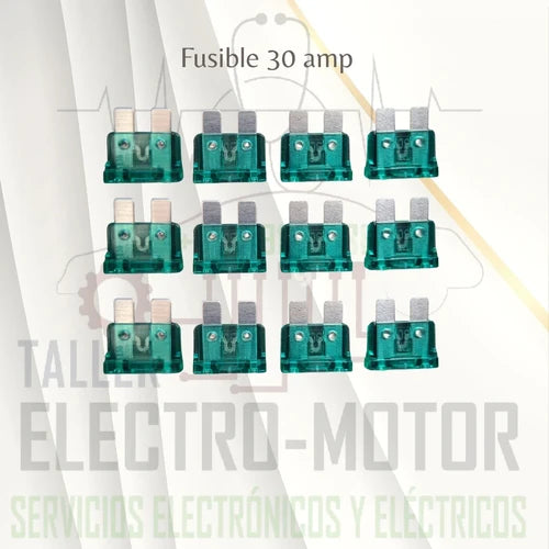 FUSIBLE DE 30 AMP paquete de 50 unidades