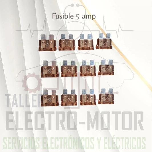 FUSUBLES DE 5 AMP paquetes de 50 unid