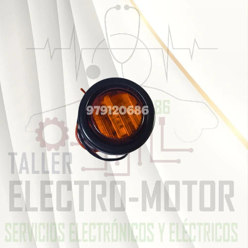 Faro Lateral Redondo Con Jebe Multipartes