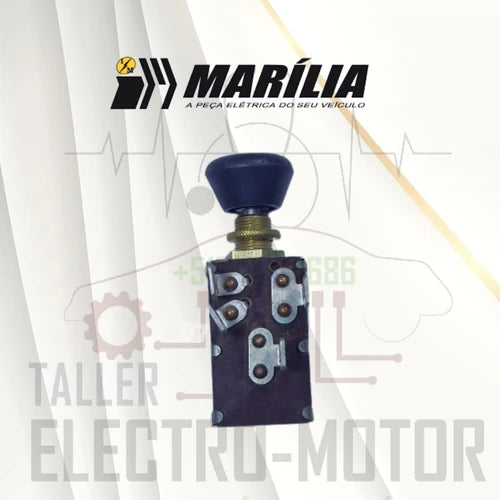 CHAPA DE LUZ DE 2 GOLPES UNIVERSAL MARILIA (IM11006)