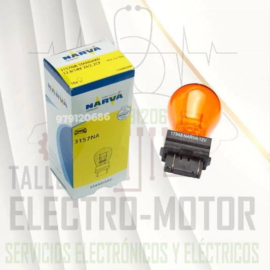 Foco 3157NA12.8/14V 24/2.2CP (Doble contacto hambar) unid