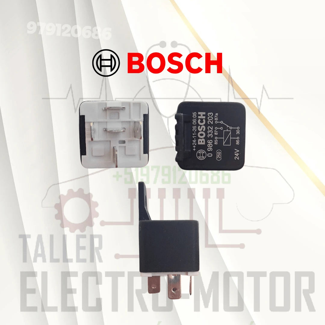 Relay De Luz 5 Polos Abierto Bosch 12V