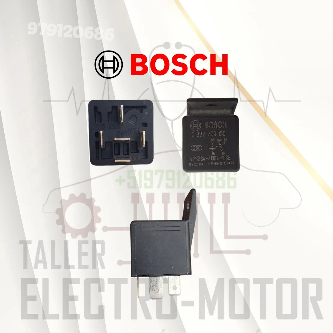 Relay De Luz 5 Polos Abierto Bosch 12V